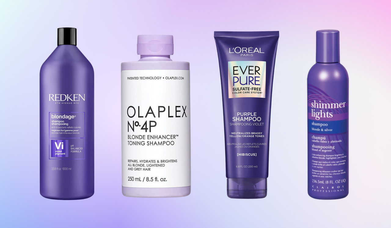 The Best Purple Shampoos for Blonde Hair